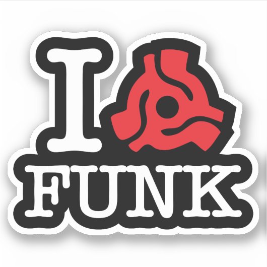 I 45 Adapter Funk Sticker (Voorkant)