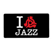 I 45 Adapter Jazz Etiket (Voorkant)