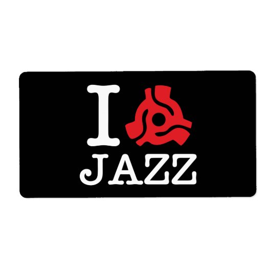 I 45 Adapter Jazz Etiket (Voorkant)