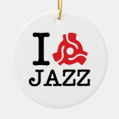 I 45 Adapter Jazz Keramisch Ornament (Voorkant)