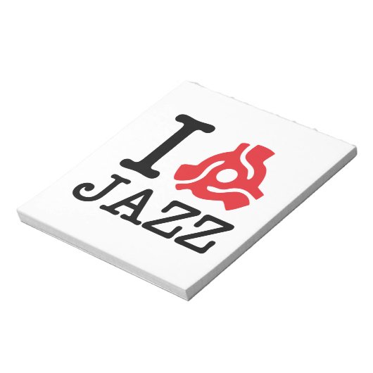 I 45-adapter Jazz Notitieblok (Gedraaid)