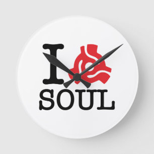 I 45-adaptersol ronde klok