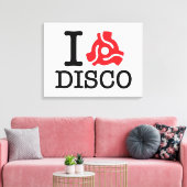 I 45 Disco adapter Canvas Afdruk (Insitu (Woonkamer))