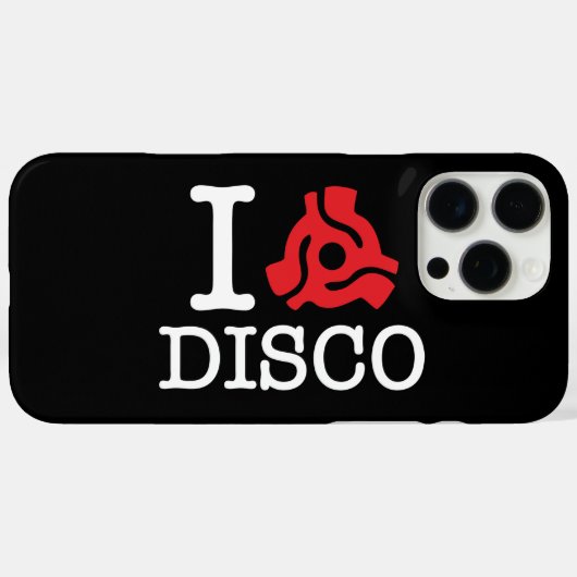 I 45 Disco adapter Case-Mate iPhone Case (Achterkant (horizontaal))