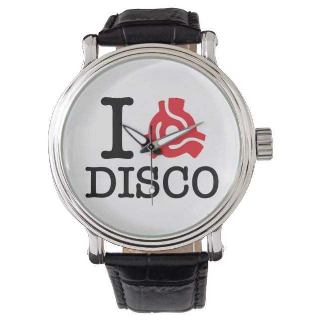 I 45 Disco adapter Horloge (Voorkant)