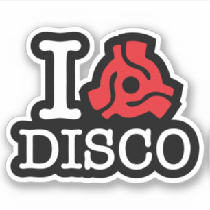 I 45 Disco adapter Sticker