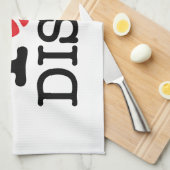 I 45 Disco adapter Theedoek (Quarter Fold)