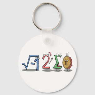i 8 sum pi (I Ate some Pie) Wiskunde Keyring Sleutelhanger