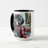 I Adore my Shih Tzu Christmas Coffee Mug Cup (Devant gauche)