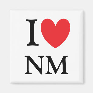I aimant du Nouveau Mexique de coeur