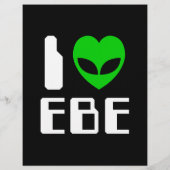 I Alien Heart EBE Flyer (Achterkant)