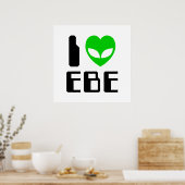 I Alien Heart EBE Poster (Keuken)