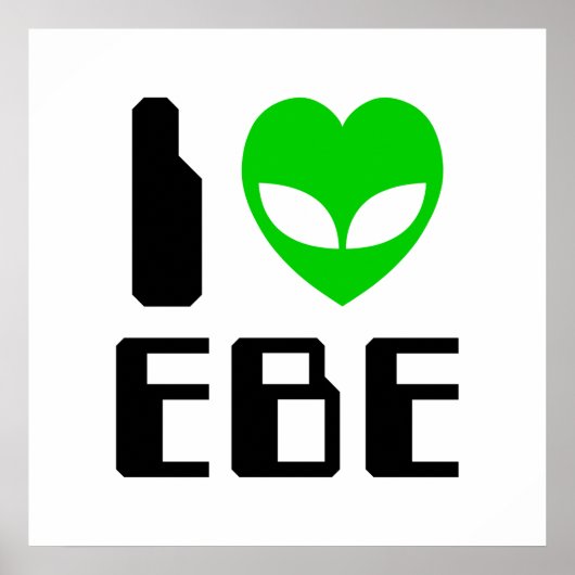 I Alien Heart EBE Poster (Voorkant)