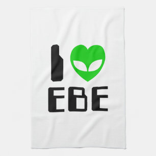 I Alien Heart EBE Theedoek
