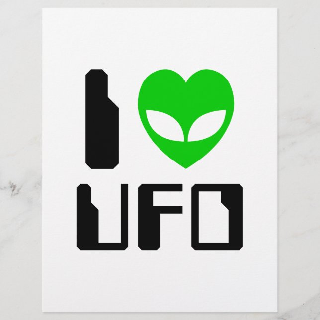 I Alien Heart UFO (Voorkant)