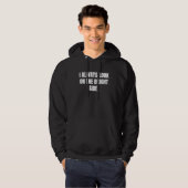 I always look on the bright side hoodie (Voorkant volledig)