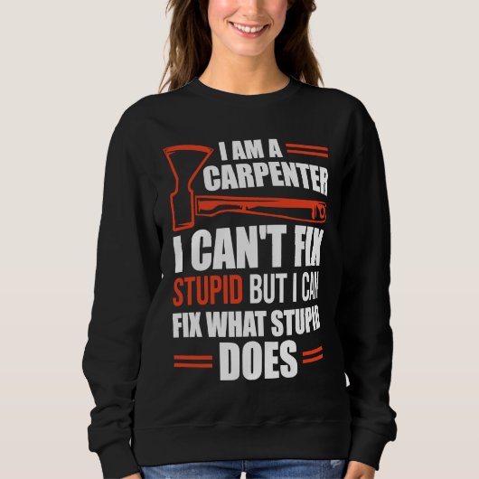 I Am A Carpenter  Carpenters 1 Trui (Voorkant)