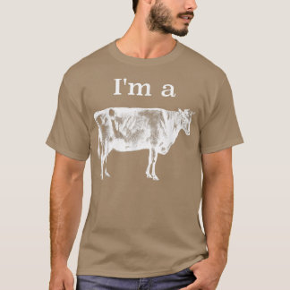 I am a Cow Farmer Cows Cattle Farmer Funny Farmer T-shirt