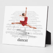 I Am A Dancer Fotoplaat (Zijkant)
