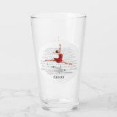 I Am A Dancer Glas (Achterkant)