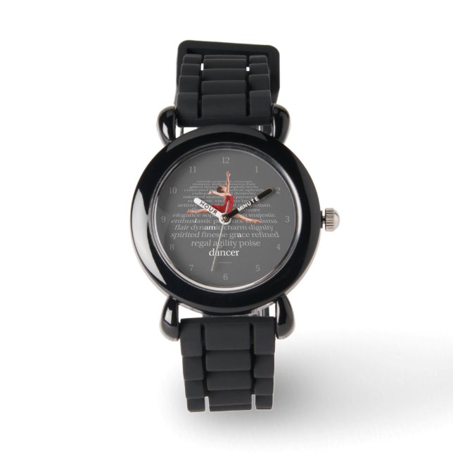 I Am A Dancer Horloge (Voorkant)