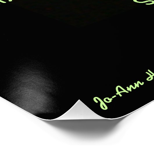 I AM A LEPRECHAUN Glossy Poster (Coin)