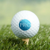  I AM A PRO - Custom Blue Golf Ball Golfballen (Insitu Shirt)