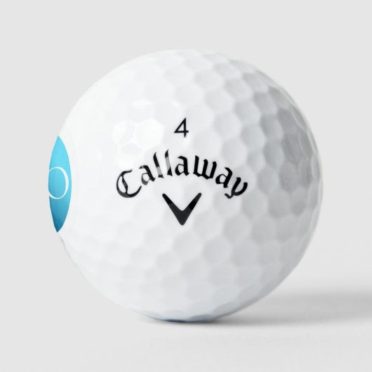  I AM A PRO - Custom Blue Golf Ball Golfballen (Logo)