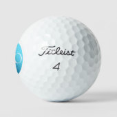  I AM A PRO - Custom Blue Golf Ball Golfballen (Logo)