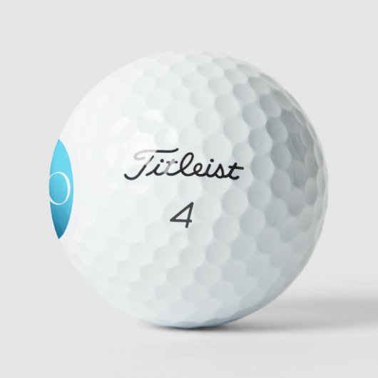  I AM A PRO - Custom Blue Golf Ball Golfballen (Logo)
