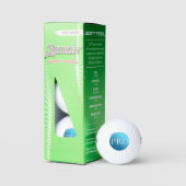  I AM A PRO - Custom Blue Golf Ball Golfballen (Verpakking)