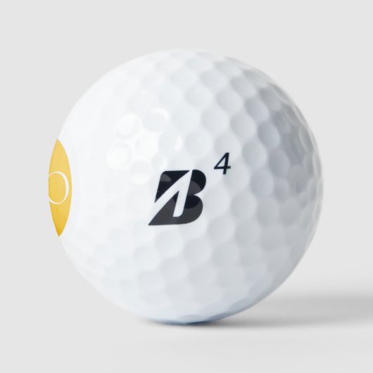 I AM A PRO | Custom Golden Golf Ball  Golfballen (Logo)
