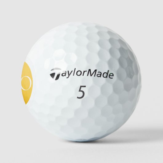 I AM A PRO | Custom Golden Golf Ball  Golfballen (Logo)