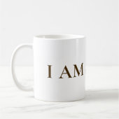 I AM A PRO | Elegant Gold Circle Motivational Mug (Gauche)