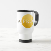 I AM A PRO | Elegant Gold Circle Motivational Mug