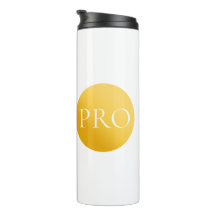 I AM A PRO | Elegant Gold Circle Motivational Mug