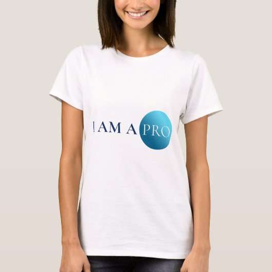 I AM A PRO | Empowerment Minimalist T-shirt (Voorkant)