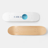 I Am a Pro – Minimal Athletic Statement Design Skateboard (Horizontaal)