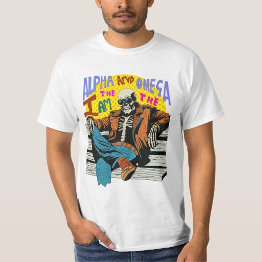 I am Alpha and the omega  T-shirt (Voorkant)