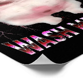 I Am Bble Wash My Belly Funny Dog Meme  Poster (Hoek)