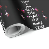 I Am Beat The Man One More Time Cadeaupapier (Rol Hoek)