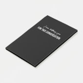 I Am Billing You For This Conversation Post-it® Notes (Schuin)