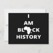 I Am Black History - Black History Month Classic (Achterkant)