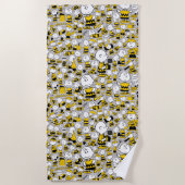 I Am Charlie Brown Pattern Strandlaken (Voorkant)