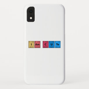 I am Cute Periodic Table iPhone XR Hoesje