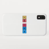 I am Cute Periodic Table Case-Mate iPhone Case (Achterkant (horizontaal))