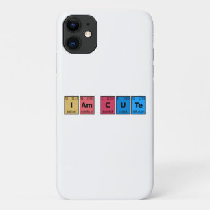 I am Cute Periodic Table iPhone 11 Hoesje