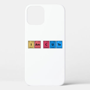 I am Cute Periodic Table iPhone 12 Hoesje
