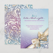 I AM DEVINE Bat mitzvah Invitation (Devant / Derrière)