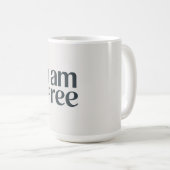 I am free koffiemok (Voorkant rechts)